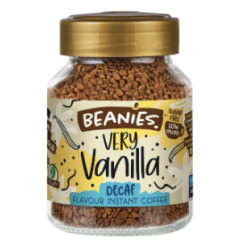 Beanies Decaf Flavor Instant Coffee (50g) Very Vanilla