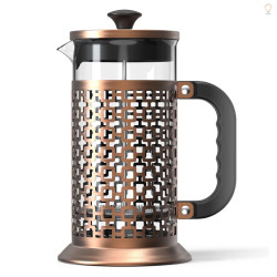 1000ml French Press Coffee Maker Heat Resistant Manual Borosilicate Coffee Tea Pot 304 Stainless Steel Household Coffee