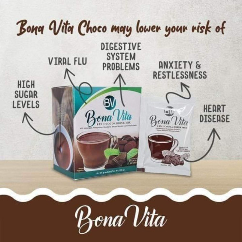 (3+3+1 sachet) coffee/choco bonavita coffee all natural organic coffee choco